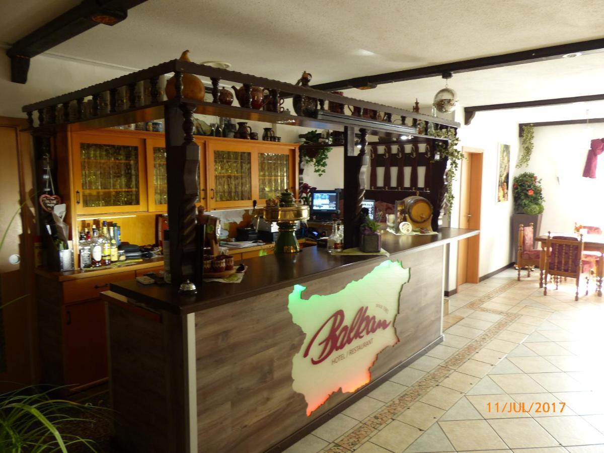 Hotel/Restaurant Balkan Sömmerda エクステリア 写真